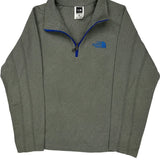 Age 7-8 The North Face Fleece - Small Grey Polyester