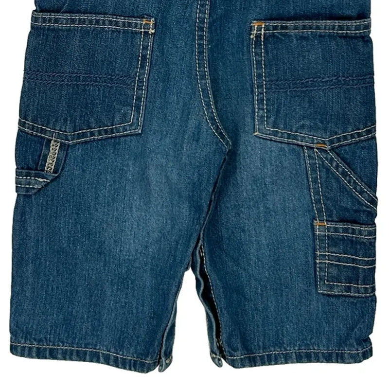Age 3 Months Oshkosh Dungarees - 4XS Blue Cotton