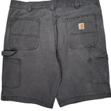 Carhartt Cargo Carpenter Shorts - 38W 11L Grey Cotton