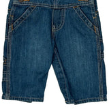 Age 3 Months Oshkosh Dungarees - 4XS Blue Cotton