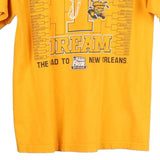 Vintage yellow Shockers Basketball NCAA Champion T-Shirt - mens medium