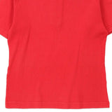 Age 10 Henry Blues Top - Medium Red Cotton