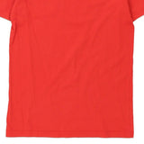 Age 11-12 Champion Spellout T-Shirt - Large Red Cotton
