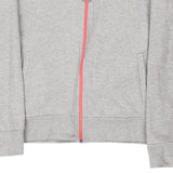 Age 15-16 Kappa Zip Up - 2XL Grey Cotton