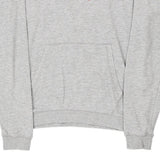 Age 13-14 Champion Spellout Hoodie - XL Grey Cotton Blend