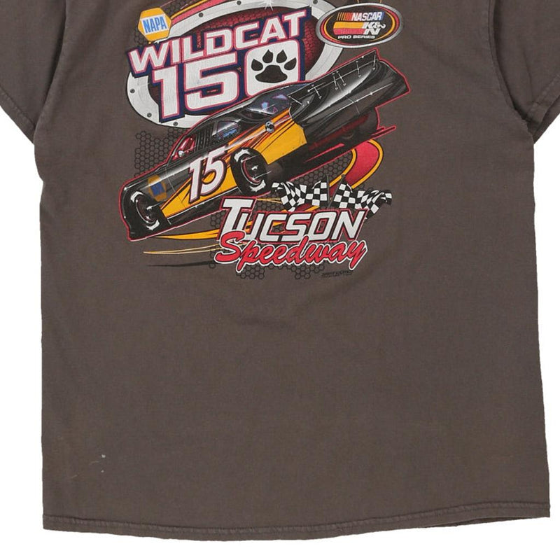 Vintage grey Tuscon Speedway Unbranded T-Shirt - mens large