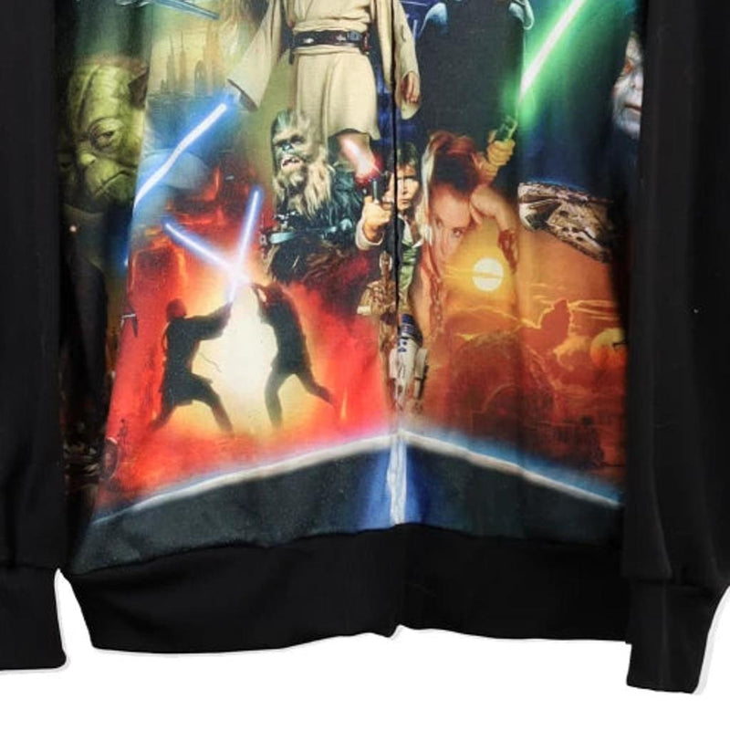 Vintage black Star Wars Hoodie - mens x-large