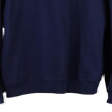 HZE Jerzees 1/4 Zip - Large Navy Cotton Blend