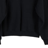 Jerzees Sweatshirt - Large Black Cotton Blend