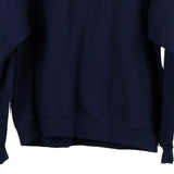 HZE Jerzees 1/4 Zip - Large Navy Cotton Blend