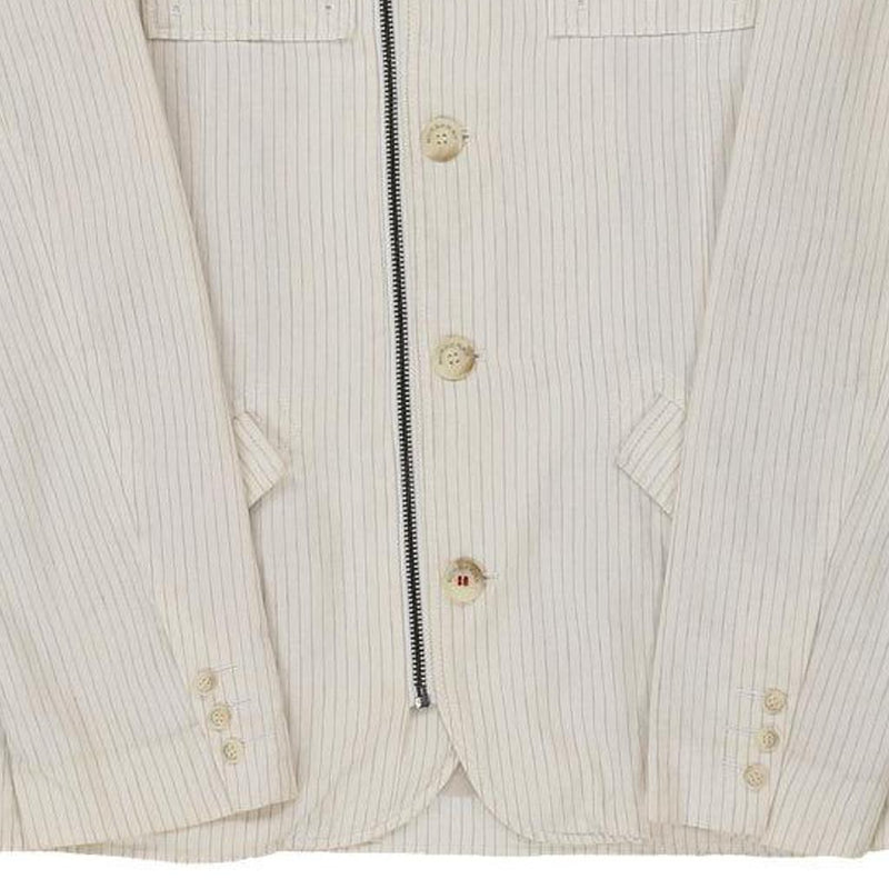 Vintage beige 14 Years Burberry Cord Jacket - girls medium