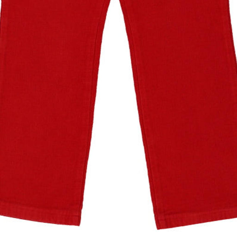 Vintage red 13-15 Years Moschino Jeans - girls 28" waist