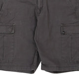 Element Cargo Shorts - 36W 11L Grey Cotton