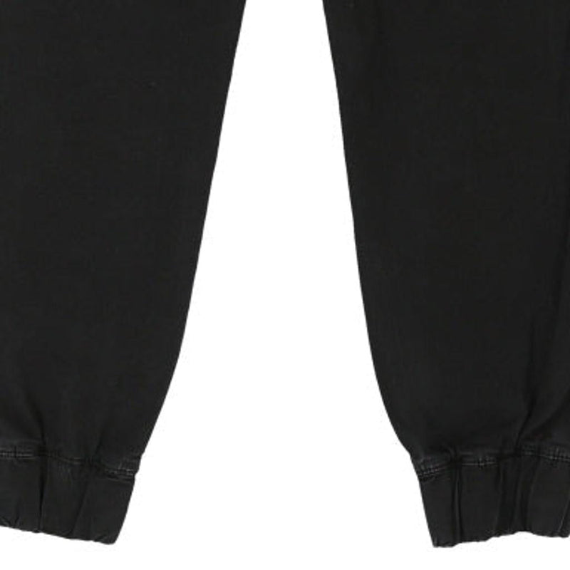 Alcott Cargo Trousers - 32W UK 12 Black Cotton Blend