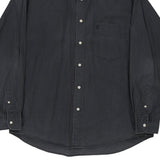 Vintage black Rifle Shirt - mens medium