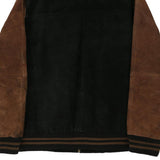 Vintage black Penmans Varsity Jacket - mens large