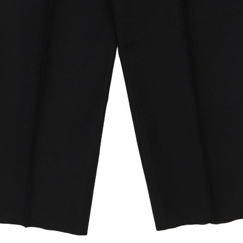 Valentino Trousers - 35W 27L Black Wool Blend