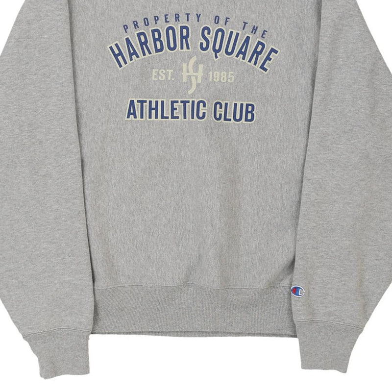 Vintage grey Harbour Square Champion Sweatshirt - mens large