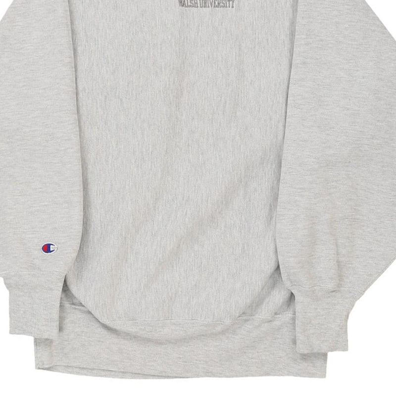 Vintage grey Reverse Weave Champion Sweatshirt - womens medium