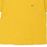 Vintage yellow Nike T-Shirt - mens x-large