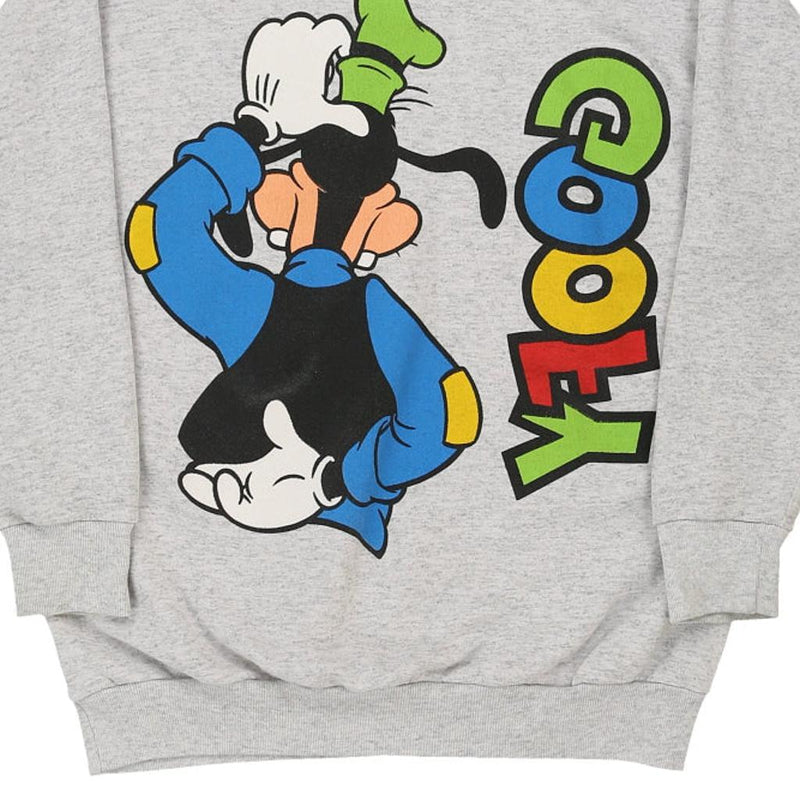 Vintage grey Goofy Disney Sweatshirt - mens medium