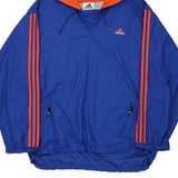 Vintage blue Adidas Windbreaker - mens x-large