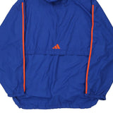 Vintage blue Adidas Windbreaker - mens x-large