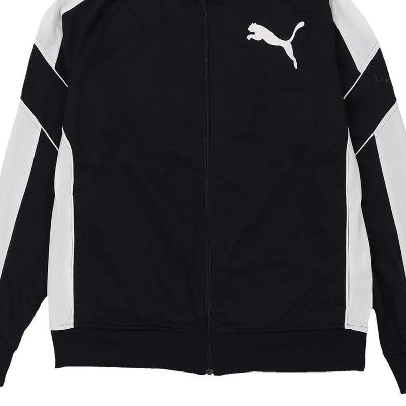 Vintage black Puma Track Jacket - womens medium