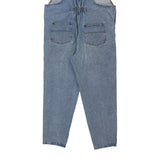 Leny Dungarees - 44W Blue Cotton