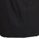Emporio Armani Midi Skirt - 34W UK 14 Black Viscose Blend