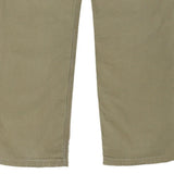 Carhartt Trousers - 30W UK 10 Green Cotton