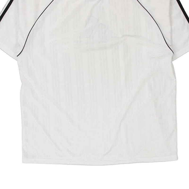 Vintage white Adidas T-Shirt - mens x-large
