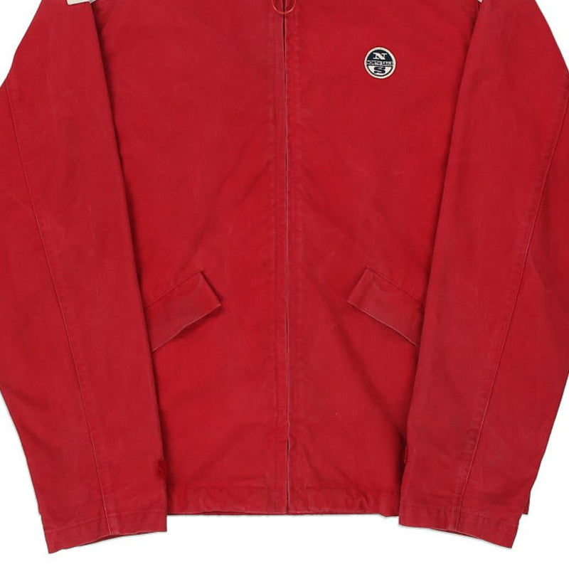 Vintage red North Sails Jacket - mens medium