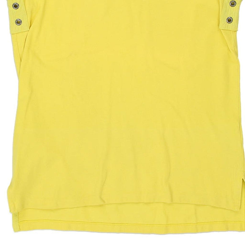 Vintage yellow Ralph Lauren Polo Shirt - mens medium