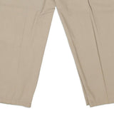 Moschino Jeans Trousers - 29W UK 12 Beige Cotton