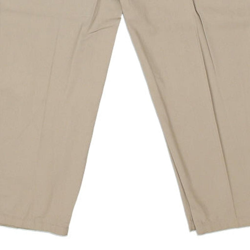 Moschino Jeans Trousers - 29W UK 12 Beige Cotton