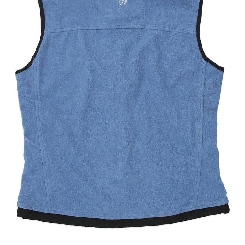 Vintage blue Mountain Hard Wear Fleece Gilet - womens small