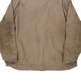 Lightly Worn Carhartt Jacket - 2XL Khaki Cotton Blend