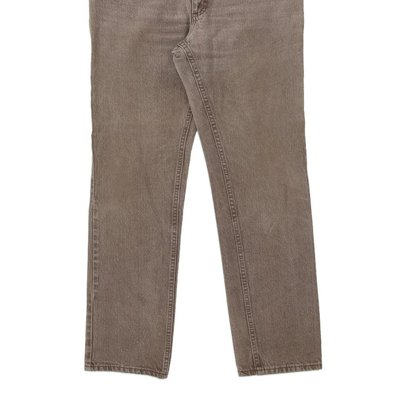 Lee Jeans - 36W 32L Brown Cotton