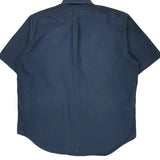 Blaire Ralph Lauren Short Sleeve Shirt - Large Blue Cotton