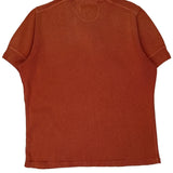Polo By Ralph Lauren Polo Shirt - Large Orange Cotton
