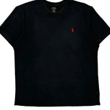 Polo By Ralph Lauren T-Shirt - Medium Black Cotton
