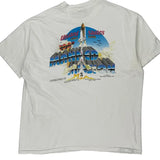 Nasa Hanes Graphic T-Shirt - 2XL White Cotton