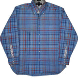 Tommy Hilfiger Checked Shirt - Large Red Cotton