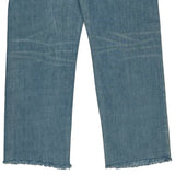 501 Levis Jeans - 32W 28L Light Wash Cotton