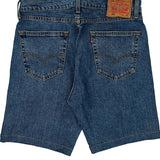 Levis Denim Shorts - 32W 10L Blue Cotton