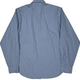 Polo By Ralph Lauren Shirt - Large Blue Cotton