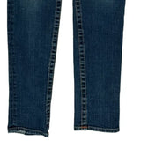True Religion Skinny Jeans - 30W UK 8 Blue Cotton