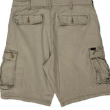Lee Cargo Shorts - 34W 10L Beige Cotton