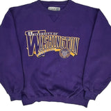 University Of Washington Gear College Sweatshirt - Medium Purple Cotton Blend